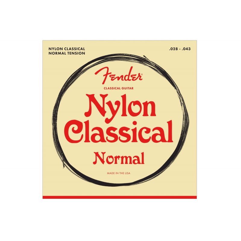 Набір струн FENDER 100 NYLON ACOUSTIC STRINGS TIE END 28-43